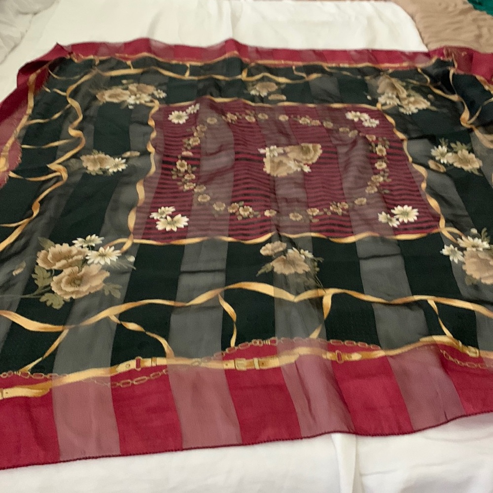 Another beautiful silk scarf